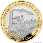 2025 200 Years of The Modern Railway £2 Silver Proof
